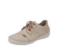 Rieker 52520, Stringata Donna, Beige, 42 EU