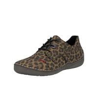 Rieker 52528, Scarpe Stringate Donna, Multicolore, 37 EU