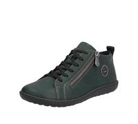 Rieker 52804, Stivali Corti Donna, Verde, 40 EU