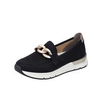 Rieker 58944, Mocassino Donna, Nero, 41 EU