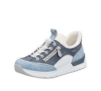 Rieker 58962, Mocassino Donna, Blu, 40 EU