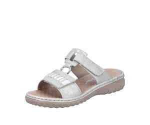 Rieker 60481, Ciabatte Donna, Grigio, 36 EU
