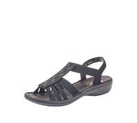 Rieker 60870 Donna Sandali a Punta Chiusa, Nero (Black 00), 36 EU