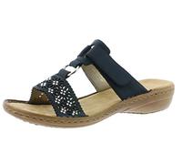 Rieker 60871 Donna Ciabatte, Blu (Pazifik 14), 40 EU