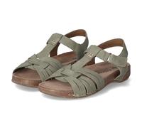 Rieker 61461, Sandali con Cinturino alla Caviglia Donna, Verde, 39 EU