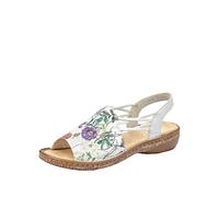 Rieker 628d1, Sandali Donna, Multicolore, 39 EU