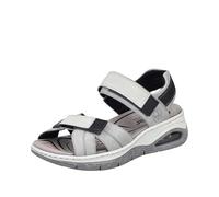 Rieker 67651, Sandali da Trekking Donna, Grigio, 39 EU