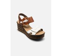 Rieker - 68176 Bianco - Sandali e scarpe aperte 41 Bianco