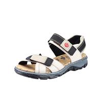 Rieker 68851, Sandali Donna, Beige, 36 EU