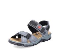 Rieker 68851, Sandali Donna, Blu, 41 EU