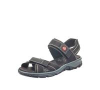Rieker 68851, Sandali Donna, Nero, 40 EU