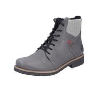 Rieker 73522, Stivali Stringati Donna, Grigio, 36 EU