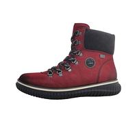Rieker 74247, Stivali Stringati Donna, Colore: Rosso, 43 EU