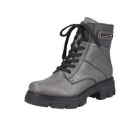 Rieker 74644, Stivali da Motociclista Donna, Grigio, 36 EU