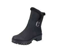 Rieker 75774, Stivali Corti Donna, Nero, 40 EU