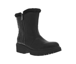 Rieker 76061, Stivaletto Donna, Nero, 41 EU Larga