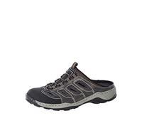 Rieker 8096, Zoccoli Uomo, Grigio (Schwarz/Rauch/Rauch / 00), 42 EU