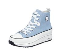 Rieker 90010, Sneaker High Donna, Cielo, 42 EU