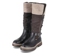 Rieker 93092, Stivali Alti Donna, Nero, 37 EU