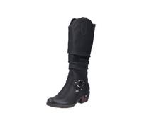 Rieker 93670, Stivali Alti Donna, Nero, 42 EU