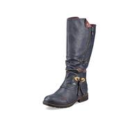 Rieker 94791, Stivali Donna, Blue, 36 EU