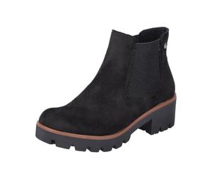 Rieker Acorn II Womens Chelsea Boots 38 Nero