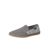 Rieker B5265, Mocassini Uomo, Grey 43, 40 EU