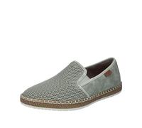 Rieker B5265, Mocassini Uomo, Verde, 43 EU