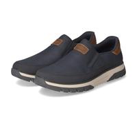 Rieker B9350-14 Pantofole da uomo in ecopelle blu, Blu, 43 EU