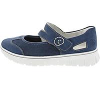 Rieker Ballerina da Donna N1350, Blu, 38 EU, Blu, 38 EU