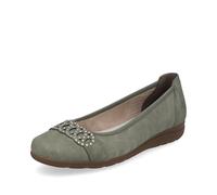 Rieker Ballerine da Donna L9359, Verde, 36 EU