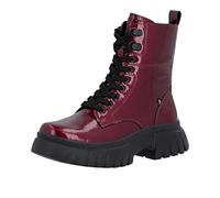 Rieker Barca da motociclista da donna, W1870, rosso, 40 EU, Colore: rosso, 40 EU