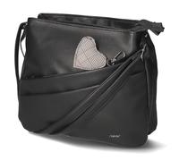 Rieker H1005, Tracolla Donna, Nero