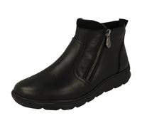 Rieker Z0060, Stivali Corti Donna, Nero, 41 EU