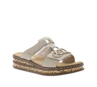 Rieker Ciabatte da donna 62936, beige, 40 EU