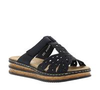 Rieker Ciabatte da donna 62986, blu, 40 EU