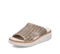 Rieker Ciabatte da donna 69280, beige, 37 EU