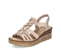 Rieker Ciabatte donna 63778, pantofole da donna, Rosa 31, 39 EU