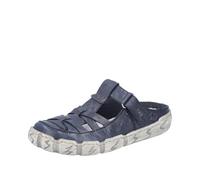 Rieker Ciabatte Donna L0396 Slip On, Blu, 38 EU