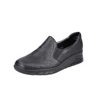 Rieker Ciabatte Donna N3363, Nero, 42 EU