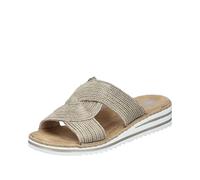 Rieker Ciabatte Donna V06r4, Gold, 41 EU