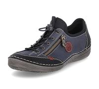 Rieker Ciabatte Piatte da Donna 52563, Nero Pacifico, 40 EU