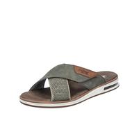 Rieker Ciabatte Uomo 29083, Verde, 45 EU