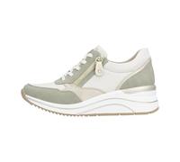 Rieker D0T01 - Sneaker Basse, da Donna, 39 EU, Colore: Bianco