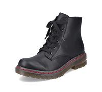 Rieker Donna Stivali 78240, Signora Stivali Allacciati,Stivali Allacciati,Stivaletti,Allacciatura,Nero (Schwarz / 00),38 EU / 5 UK