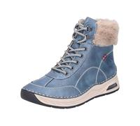 Rieker Donna 44530 Stivali stringati, blu, 37 EU, Blu, 37 EU