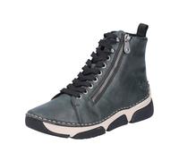 Rieker Donna 45920 Stivali stringati, verde, 40 EU, verde, 40 EU