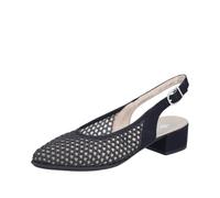 Rieker Donna 47060 Slingpumps, Nero, 42 EU