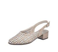 Rieker Donna 47078 Slingpumps, Metallic, 36 EU
