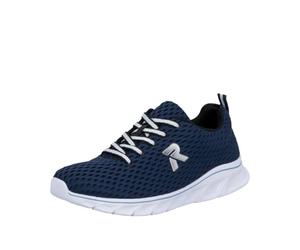 Rieker Donna 54000 Sneaker Low, Blu, 41 EU